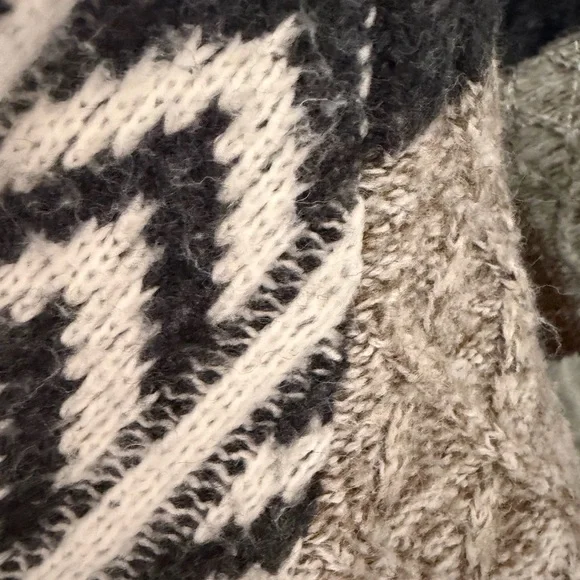 Patchwork Cardigan Sweater - Picture 2 of 3